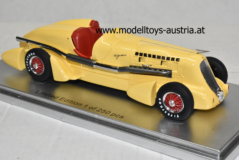Düsenberg SJ Special Mormon Meteor BONNEVILLE Speed Record 1935 1:43