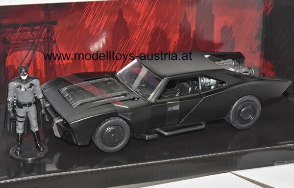 Batman Batmobile mit Figur Der Film Batman 2022 1:24