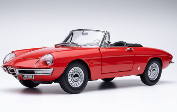 Alfa Romeo 1600 Duetto Spider 1966 rot 1:18