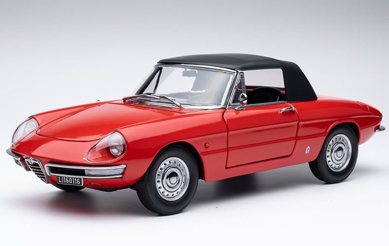 Alfa Romeo 1600 Duetto Spider 1966 rot 1:18