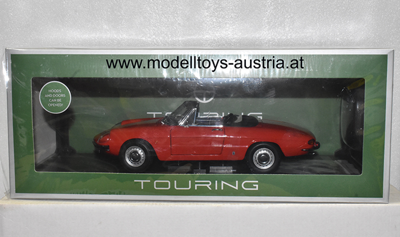 Alfa Romeo 1600 Duetto Spider 1966 rot 1:18