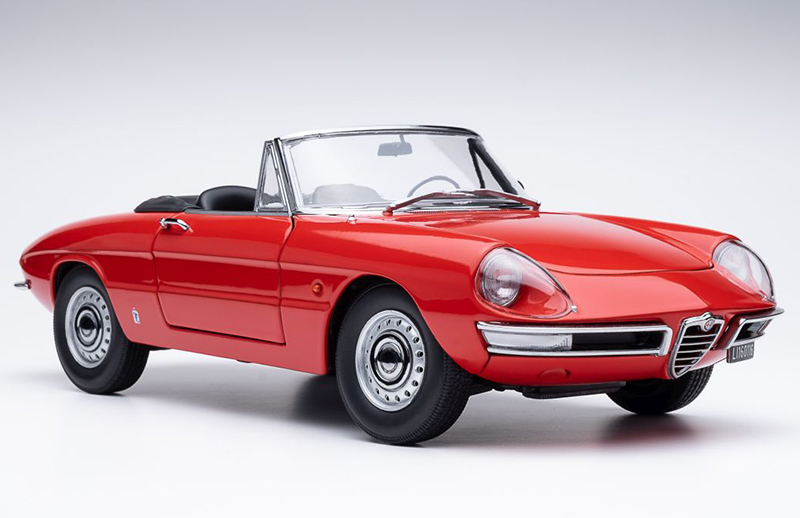 Alfa Romeo 1600 Duetto Spider 1966 rot 1:18