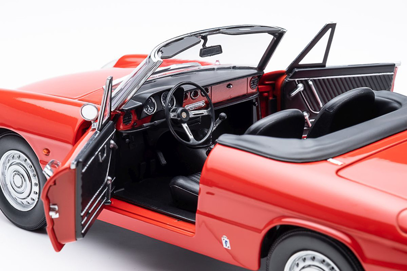 Alfa Romeo 1600 Duetto Spider 1966 rot 1:18
