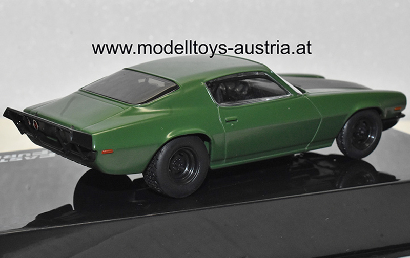 Chevrolet Camaro Z28 RS 1973 Fast & Furious olive / schwarz 1:43