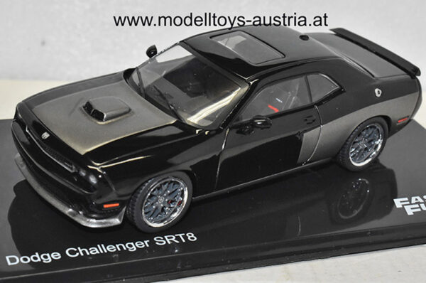 Dodge Challenger SRT8 2009 Fast & Furious schwarz / Carbon 1:43