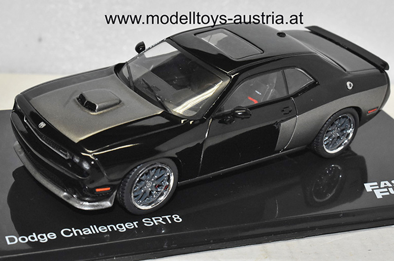 Dodge Challenger SRT8 2009 Fast & Furious schwarz / Carbon 1:43