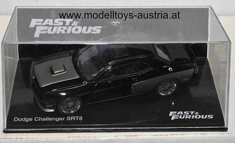 Dodge Challenger SRT8 2009 Fast & Furious schwarz / Carbon 1:43