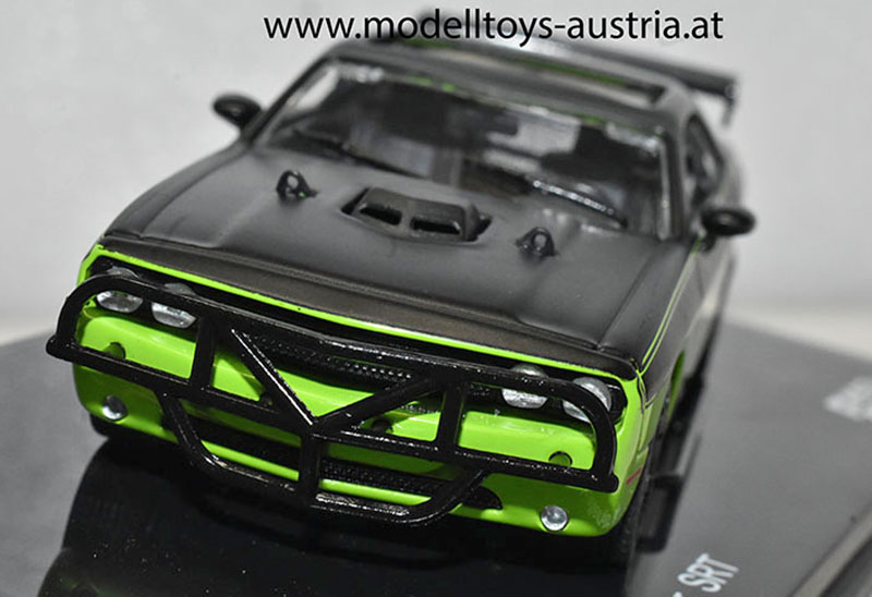 Dodge Challenger SRT R/T V8 Fast & Furious LETTY's Car grün / schwarz 1:43