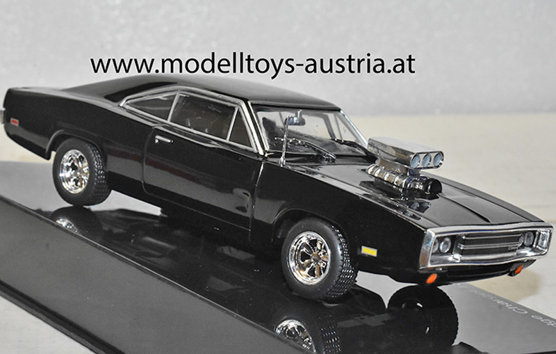 Dodge Charger R/T 1970 Fast & Furious DOM's Car schwarz 1:43