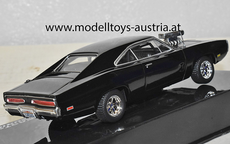 Dodge Charger R/T 1970 Fast & Furious DOM's Car schwarz 1:43