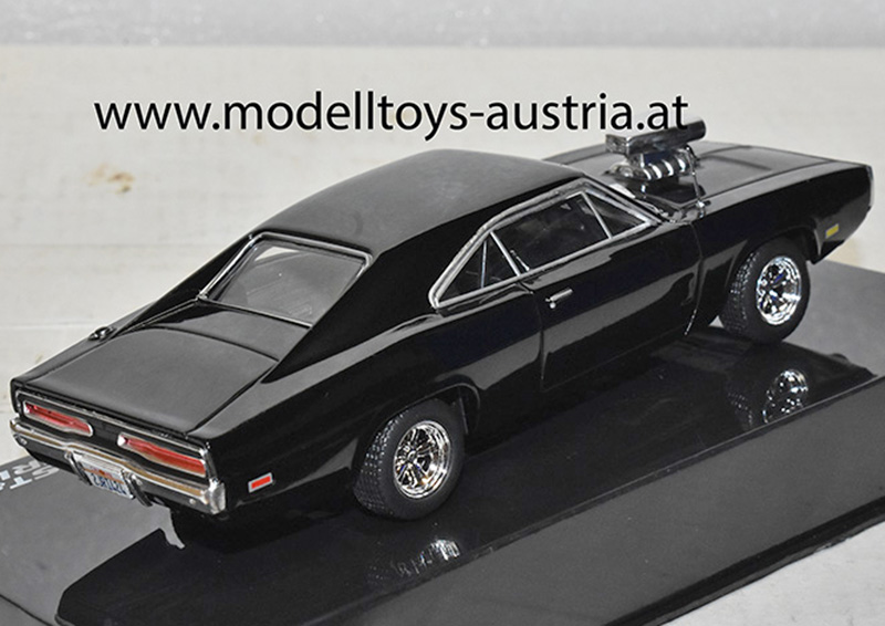 Dodge Charger R/T 1970 Fast & Furious DOM's Car schwarz 1:43