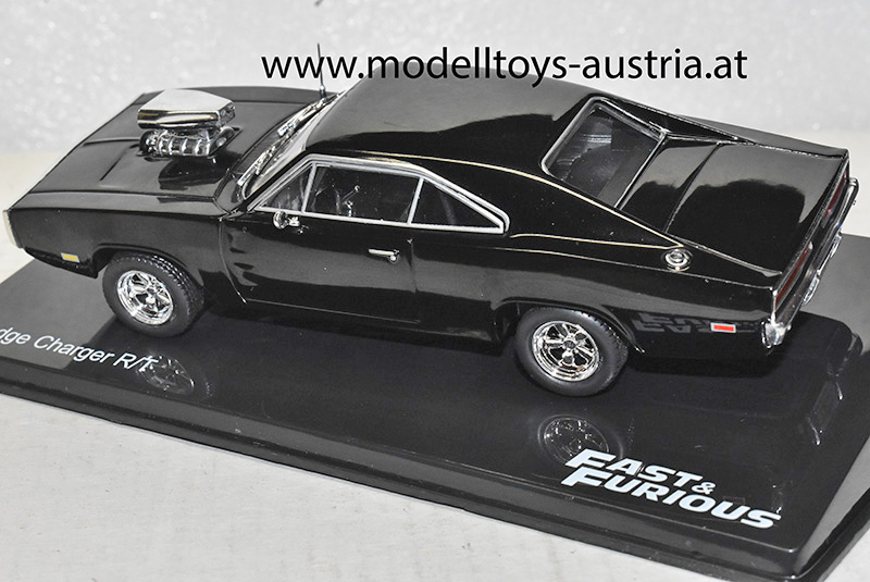 Dodge Charger R/T 1970 Fast & Furious DOM's Car schwarz 1:43