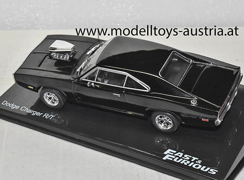Dodge Charger R/T 1970 Fast & Furious DOM's Car schwarz 1:43
