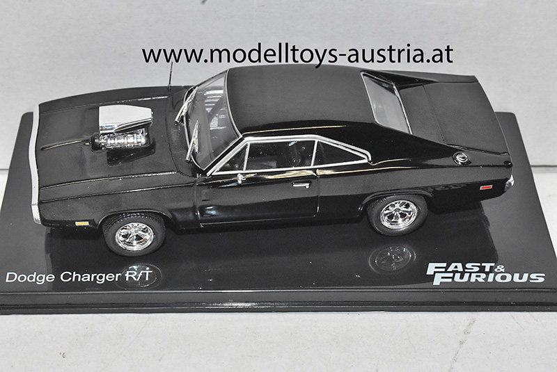 Dodge Charger R/T 1970 Fast & Furious DOM's Car schwarz 1:43