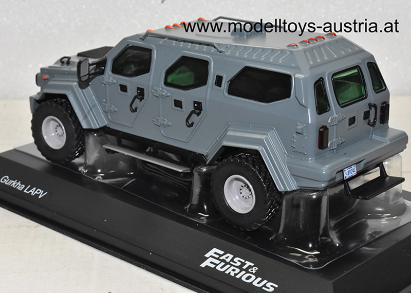 Gurkha LAPV 2008 Fast & Furious grau 1:43