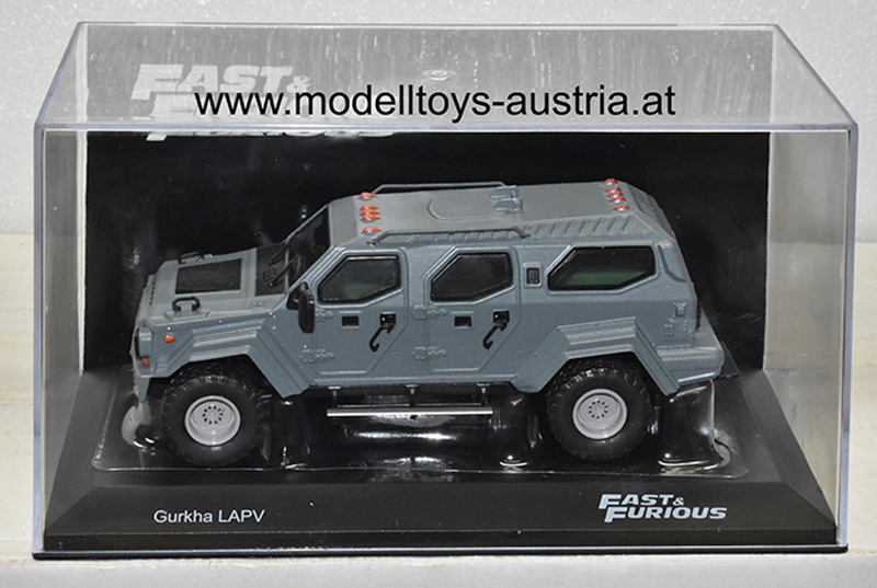 Gurkha LAPV 2008 Fast & Furious grau 1:43