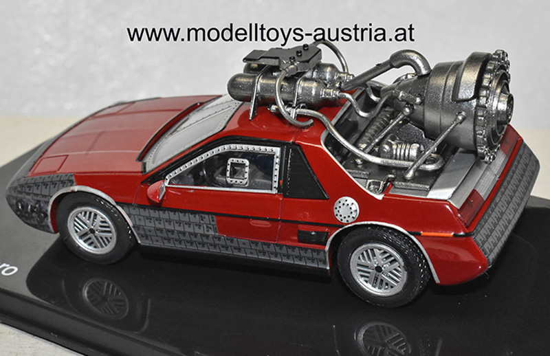 Pontiac Fiero 1984 Fast & Furious rot / grau 1:43
