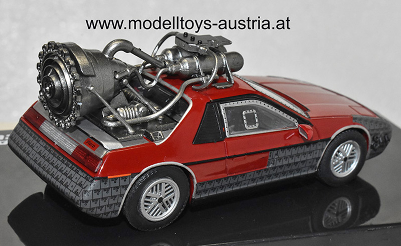 Pontiac Fiero 1984 Fast & Furious rot / grau 1:43