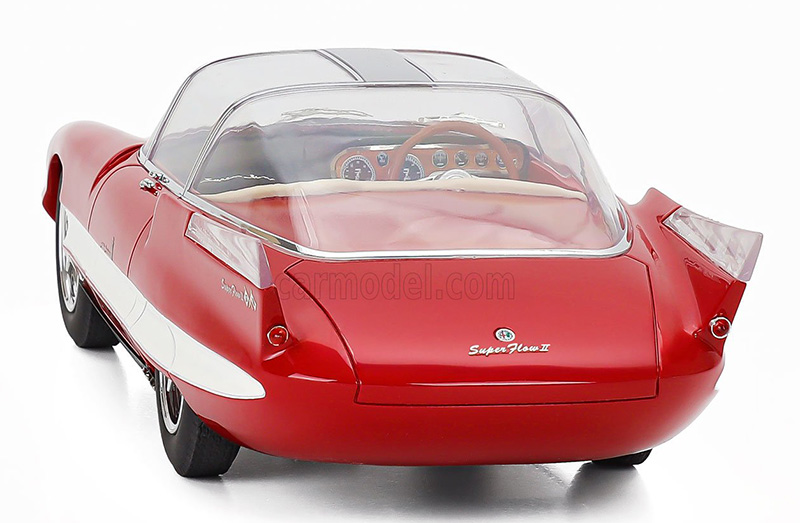 Alfa Romeo 6C 3000 Superflow II PININFARINA 1956 rot / weiss 1:18