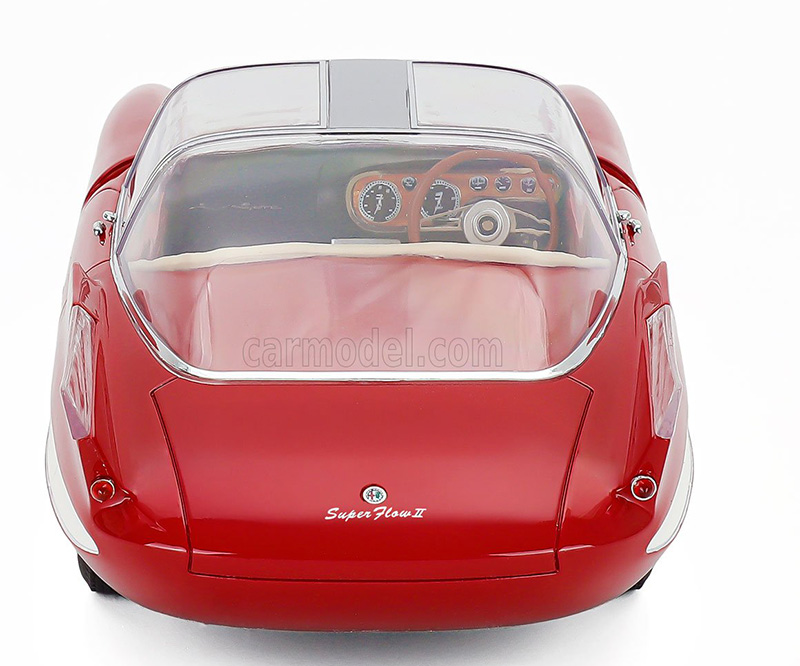 Alfa Romeo 6C 3000 Superflow II PININFARINA 1956 rot / weiss 1:18