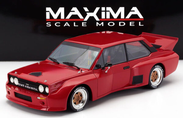 Fiat 131 ABARTH SE035 Turbo 1979 VOLUMETRICO Prototyp rot 1:18