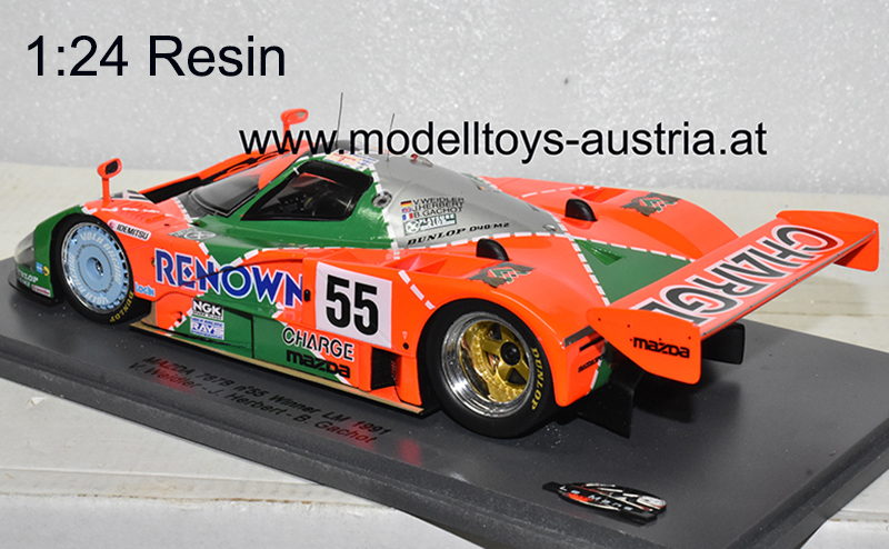 Mazda 787 B 1991 Sieger Le Mans WEIDLER / HERBERT / GACHOT 1:24