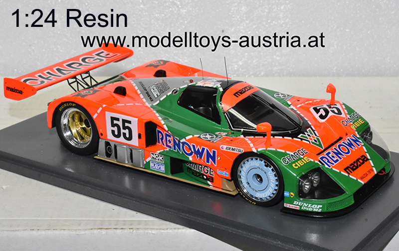Mazda 787 B 1991 Sieger Le Mans WEIDLER / HERBERT / GACHOT 1:24