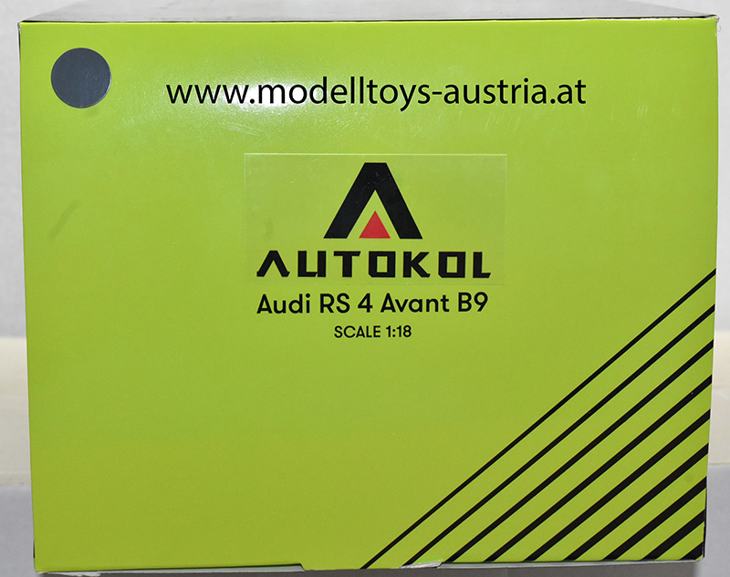 Audi RS4 B9 Avant Kombi Break 2017 grau 1:18 Audi A4