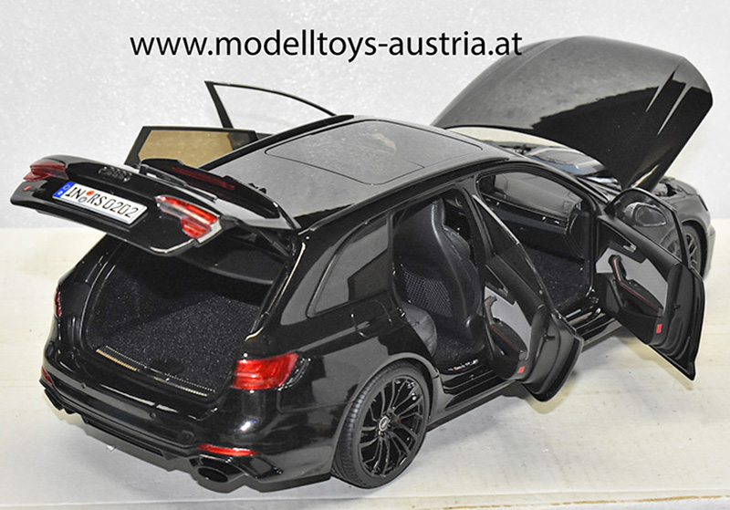 Audi RS4 B9 Avant Kombi Break 2017 schwarz 1:18 Audi A4