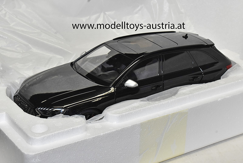 Audi RS4 B9 Avant Kombi Break 2017 schwarz 1:18 Audi A4