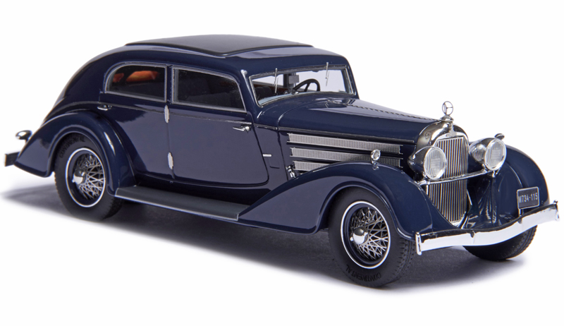 Austro Daimler ADR 8 Alpine Limousine 1932 dunkel blau 1:43
