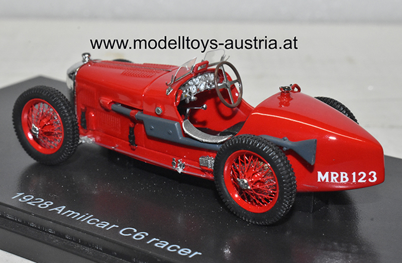 Amilcar C6 Racer 1928 rot 1:43