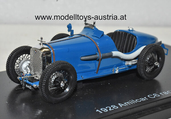 Amilcar C6 Racer 1928 blau 1:43