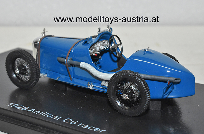 Amilcar C6 Racer 1928 blau 1:43