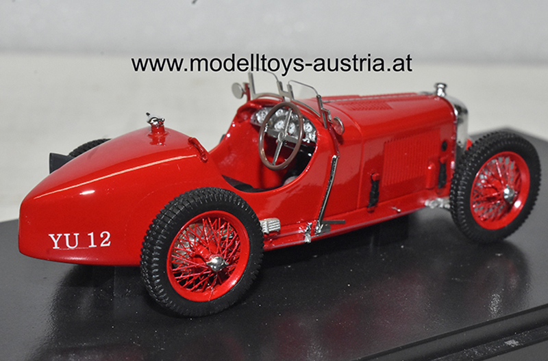 Amilcar C6 Racer 1928 rot 1:43 mit Scheinwerfer