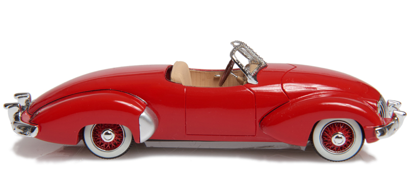 Kurtis Omohundro Comet Custom Cabrio 1947 rot 1:43