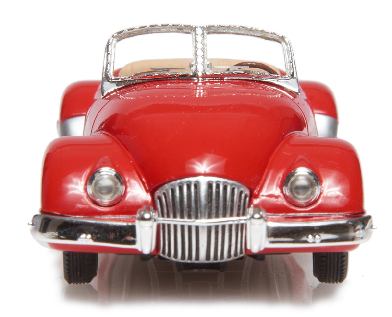 Kurtis Omohundro Comet Custom Cabrio 1947 rot 1:43