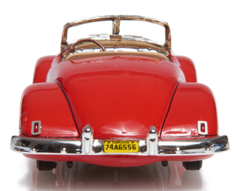 Kurtis Omohundro Comet Custom Cabrio 1947 rot 1:43