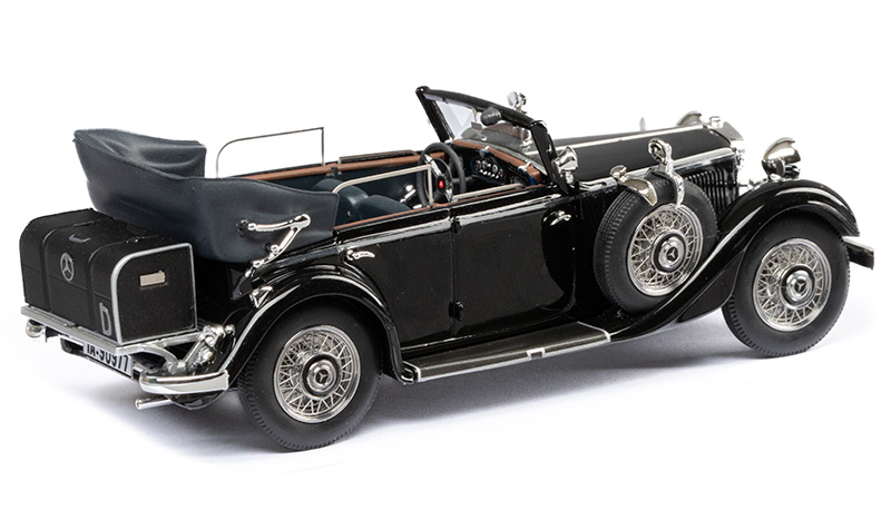 Mercedes Benz W18 290 Cabriolet 1933 - 1936 schwarz 1:43