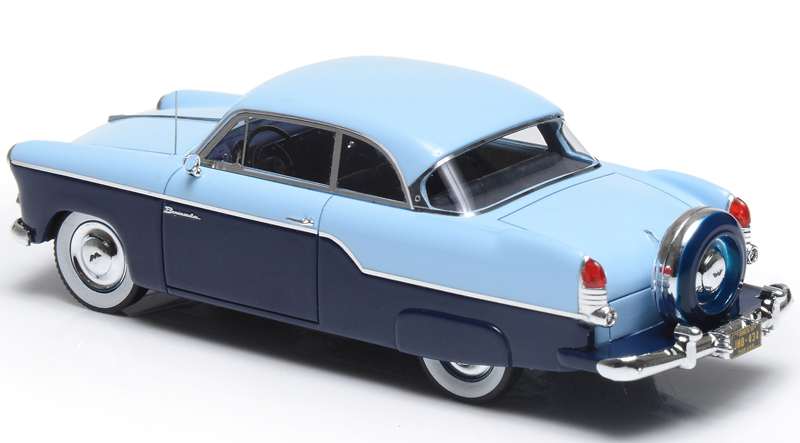 Willys Aero Bermuda Limousine Hard Top 2 türig 1955 hell blau / dunkel blau 1:43