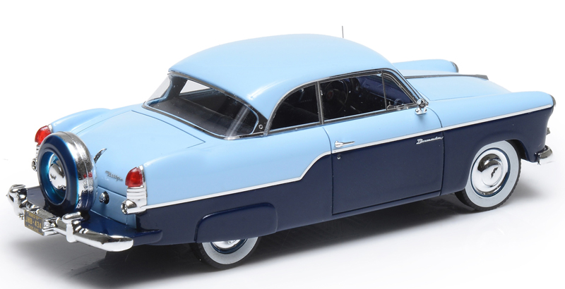 Willys Aero Bermuda Limousine Hard Top 2 türig 1955 hell blau / dunkel blau 1:43