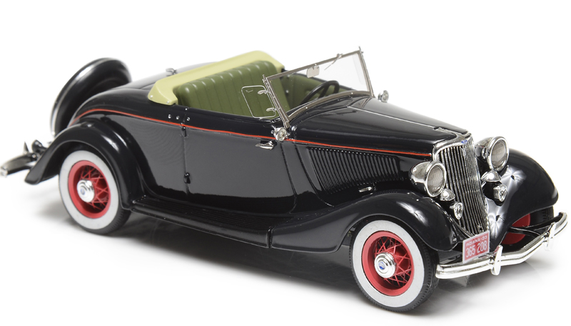 Ford Model 40 Roadster Cabrio offen schwarz 1:43