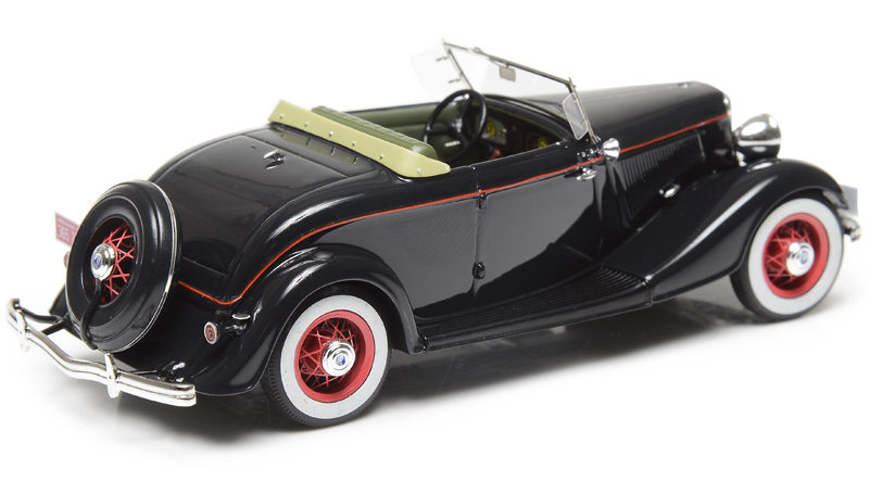Ford Model 40 Roadster Cabrio offen schwarz 1:43