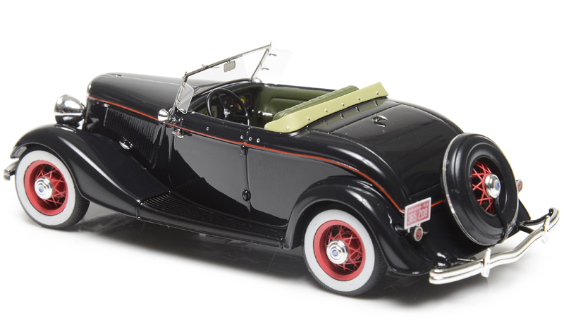 Ford Model 40 Roadster Cabrio offen schwarz 1:43