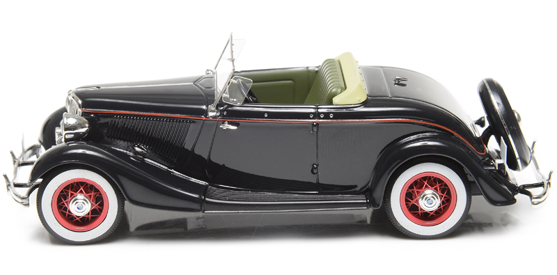 Ford Model 40 Roadster Cabrio offen schwarz 1:43
