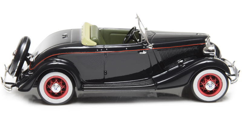 Ford Model 40 Roadster Cabrio offen schwarz 1:43