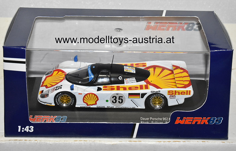 Dauer Porsche 962 1994 Le Mans 3rd STUCK / SULLIVAN / BOUTSEN 1:43