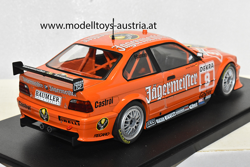 BMW E36 Coupe M3 DTM 1993 Armin HAHNE Jägermeister 1:18