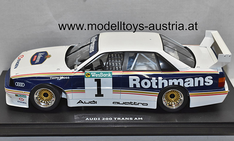 Audi 200 Trans Am 1992 Wesbank Modifieds Championship Terry MOSS 1:18