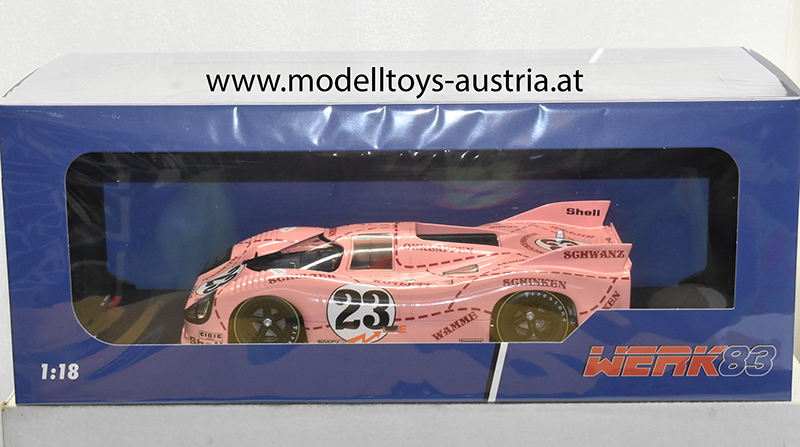 Porsche 917/20 1971 Le Mans Willi KAUHSEN / Reinhold JOEST Schweinchen Pink Pig 1:18